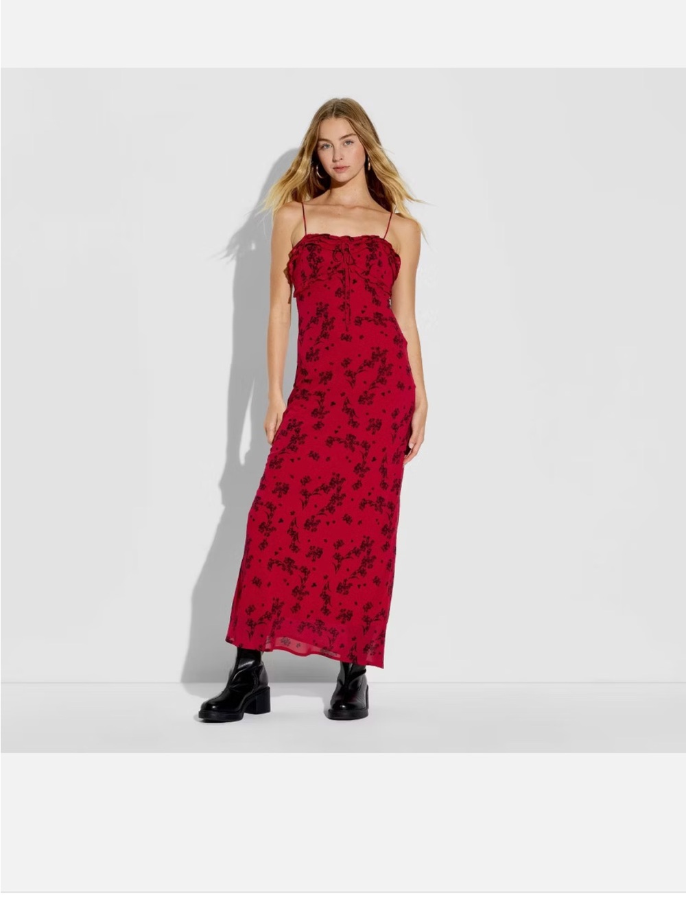 Women's Maxi Empire Waist Dress - Wild Fable
